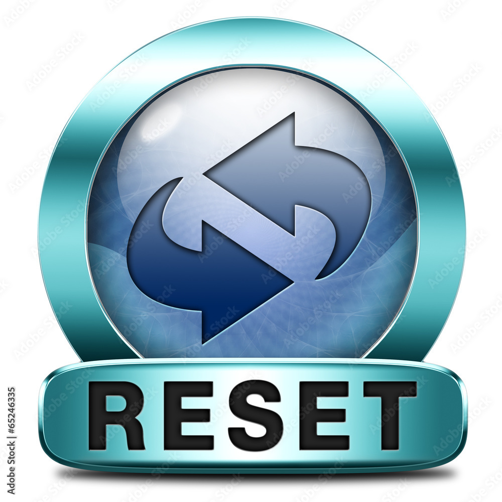 reset icon Stock Illustration | Adobe Stock