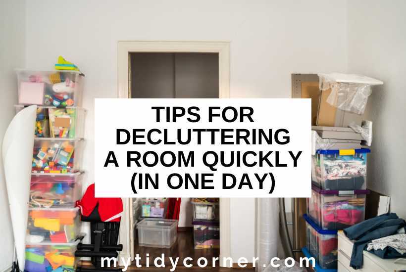 5 Tips for Decluttering Your Space - Mamanista!
