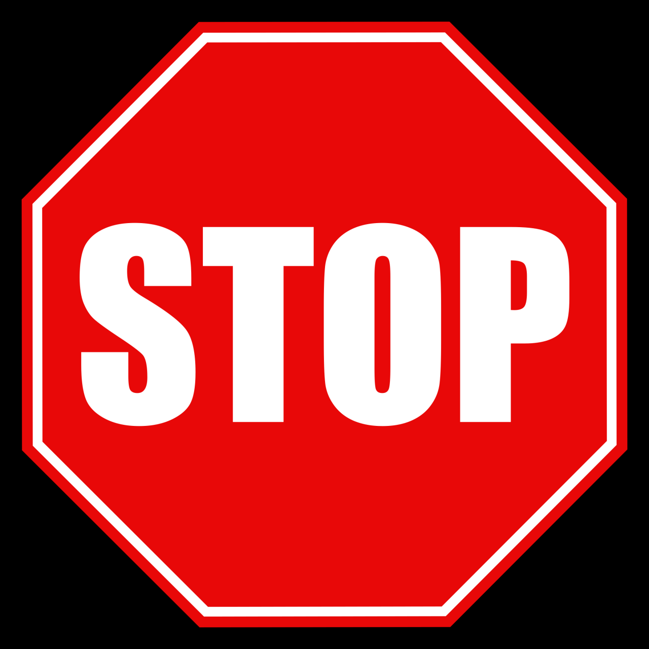 Clipart - Stop Sign