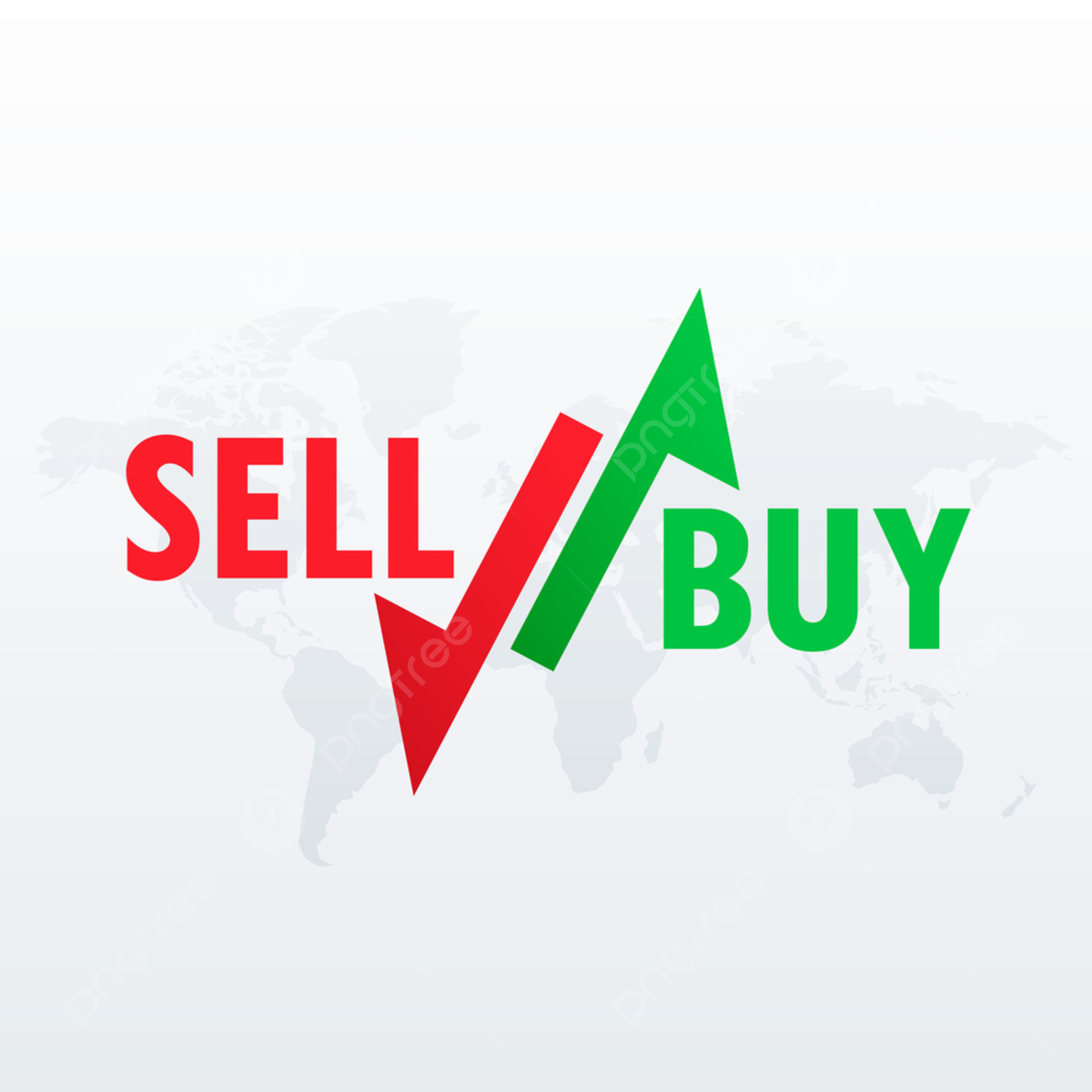 Buy And Sell Arrows For Stock Market Trading Template Download on Pngtree