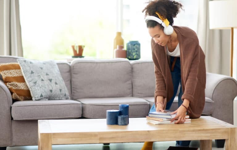 7 simple habits to keep your home clutter free | Dove Cottage